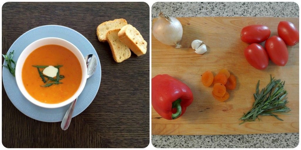 tomaat paprika soep